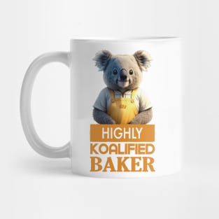 Just a Highly Koalified Baker Koala Mug